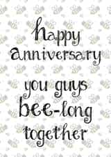Bee-long Together Anniversary Card created by Octavian Creative