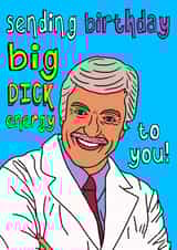 Dick Van Dyke Birthday Card created by The Kitschen Disco