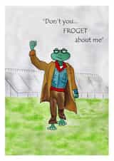 Breakfast Club frog card created by ME Illustrations