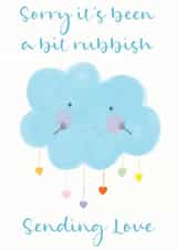 Sorry it's been rubbish, raincloud hug created by Rainbow Bee Creations