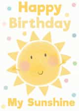 My Sunshine Birthday Card for Kids created by Rainbow Bee Creations