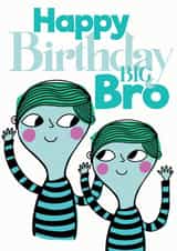 Big Bro Birthday Card for Kids created by Elnup