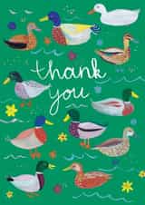 Thank You Duckies Card created by Katie Whitton Design