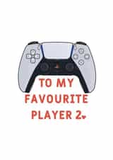 Favourite Playstation Player, Love Card created by HURRICANE REMI