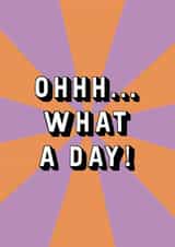 Ohhh what a day created by EJF Illustration