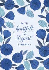 Deepest Sympathies created by Paper Raven Co.