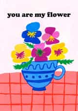 i miss you, my flower created by 0nebigcircle