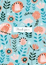 Thank you created by Jane Farnham Designs
