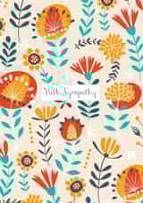 With Sympathy created by Jane Farnham Designs