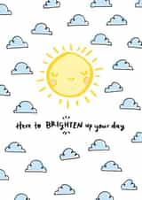 Cute sunshine card created by Katie Moody