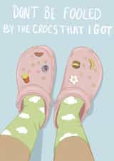 Crocs swag created by Lisa Manton illustration
