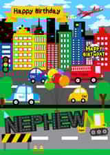 Transport Birthday Card for Nephew created by Kerrylovescards