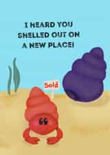 Shelled Outcon New Home card created by Hare and Bear Design