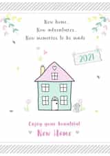 New Adventures, New home 2021 created by Little Letters with Love