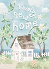 Traditional New Home Card - Seaside - Lovely New Home created by Lucy Ledger