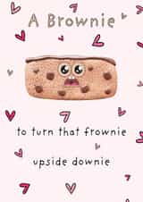 A Brownie to turn that frownie upside downie created by Zebedee Zoo