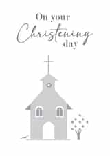 On Your Christening Day Card created by Buttongirl Designs
