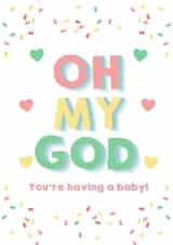 OH MY GOD Your having a baby created by BeauPrintBoutique