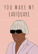 Tyler The Creator Love Card created by The Chipper Whippet