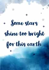 Heartfelt Bright Stars Miscarriage Support Card created by Made_by_mayfly