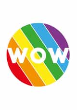 Wow Rainbow created by Saffron Lanser Design