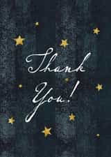 Shining stars thank you card created by Mayah Wetherell