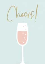 Cheers! Birthday or celebration card created by Percy & Pearl