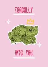 Toadally Into You, Love Card created by Libby Howker
