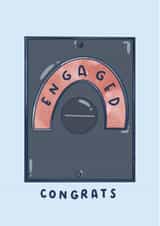 Engaged Congratulations Card created by Jammy