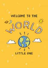 New baby card created by Katie Moody