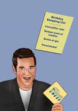 Dale's Birthday Supermarket Shopping List created by Cake For Breakfast