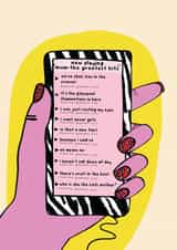 Funny Birthday/Mother's Day Card - Playlist - For Mum created by Space Oddity Gifts