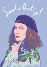 Absolutely Fabulous Eddie Monsoon Birthday Card  created by Ryan Hodge 