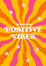 Channeling positive vibes good luck created by Lauren Beth Designs