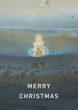 Cute Christmas Tree Christmas Card created by Yijing Li