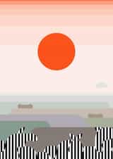 Sunset Over Etosha Greeting Card created by Yijing Li