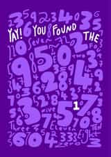 Yay! You Found The One, Wedding Congratulations created by Chloé Lawson