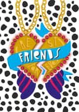 Best Friends Forever Necklace Card created by Sarah Marie Olivia