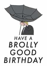 Brolly Good Birthday! created by Emma Blue