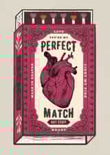 Perfect Match, Valentines Card created by Michelle Goring