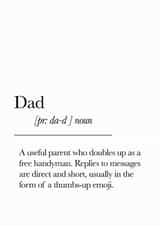 Dad Definition created by Blueberry Unicorns