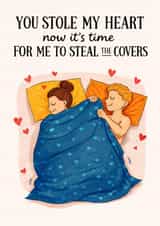 You Stole My Heart (And the Duvet) created by Swisa Creates