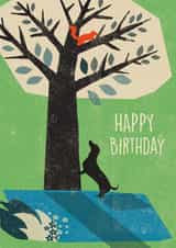 Dachshund dog Birthday Card created by Rocket68