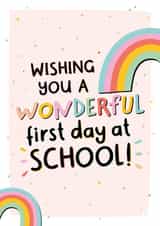 Wonderful 1st Day At School created by Macie Dot Doodles