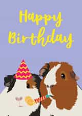 Birthday Guinea Pig Love created by Dusty Rose Lees