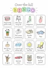 Over-the-hill Bingo! created by Evie Garnett Designs