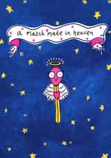 A match made in heaven card created by Anneka Preston Designs