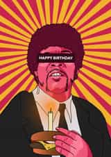 Pulp Fiction Birthday Burger created by Olga Kondyleva