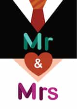 Mr and Mrs - Wedding Day Card created by Hana Lai