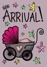 New Arrival Girl created by Doodle Greets